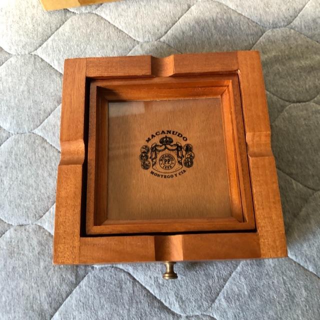 MACANUDO オリジナル葉巻用木製灰皿