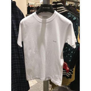 バレンシアガ(Balenciaga)の100%正規品【バレンシアガ】ロゴ Tシャツ 白 xs(Tシャツ(半袖/袖なし))