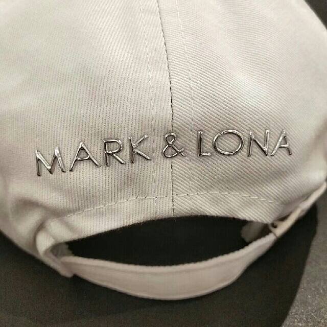 MARK&LONA - MARK&LONA ロゴ ホワイト 男女兼用 カッコいい キャップの通販 by lsdnks36's shop｜マーク