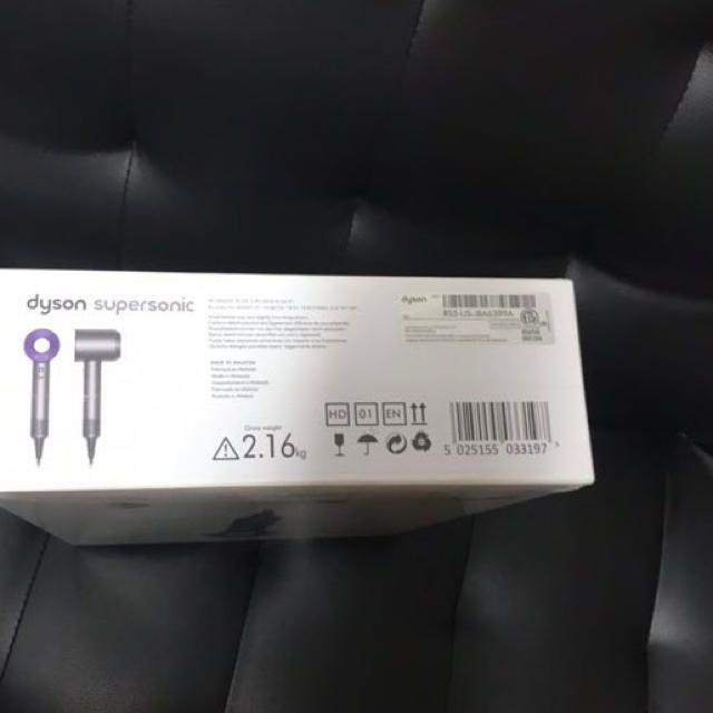 Dyson(ダイソン)のDyson supersonic ダイソン ドライヤー スーパーソニック 紫 b スマホ/家電/カメラの美容/健康(ドライヤー)の商品写真