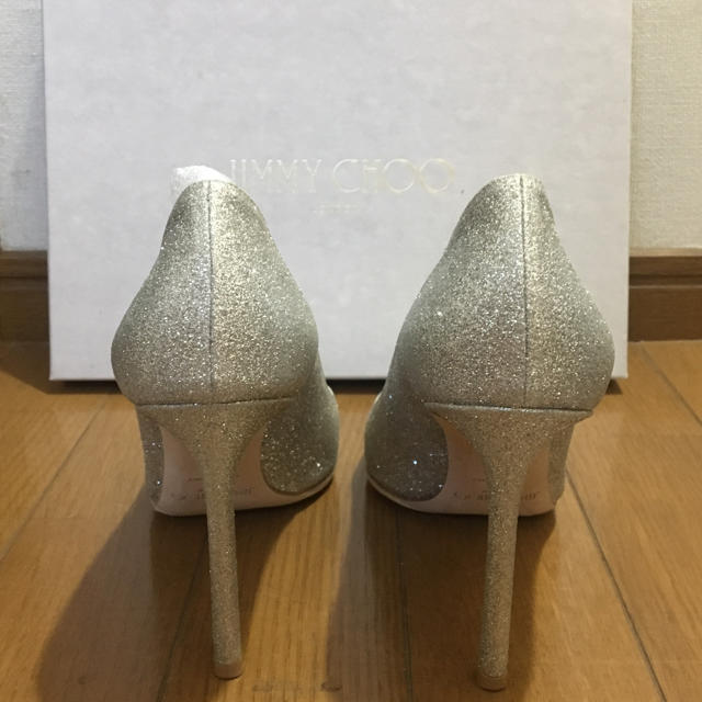 ジミーチュウ JIMMY CHOO グリッターパンプス