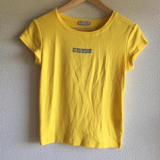 マックスアンドコー(Max & Co.)のMax&co マックスアンドコー Ｔシャツ 黄色 イエロー(Tシャツ(半袖/袖なし))