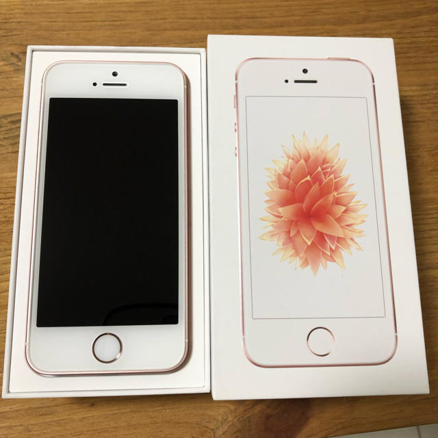 スマートフォン本体iPhoneSE Rose Gold 64GB SIMフリー