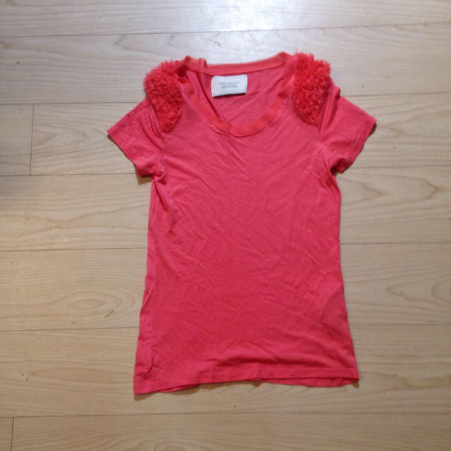 ZARA(ザラ)のZARA ほぼ未使用 袖かわいいシャツ レディースのトップス(Tシャツ(半袖/袖なし))の商品写真