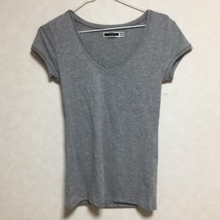 ザラ(ZARA)のザラ グレー半袖Tシャツ(Tシャツ(半袖/袖なし))