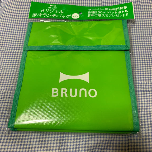 サントリー(サントリー)のサントリー伊右衛門×BRUNOオリジナル保冷ランチバッグ インテリア/住まい/日用品のキッチン/食器(弁当用品)の商品写真