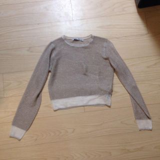 ザラ(ZARA)のスケキラキラトップス 未使用(その他)