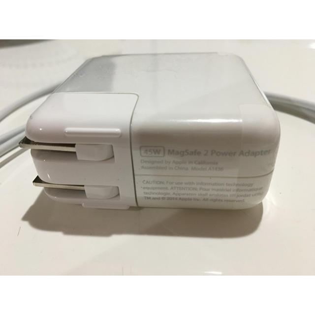 純正品 アップル 45W T MagSafe2 電源アダプタ