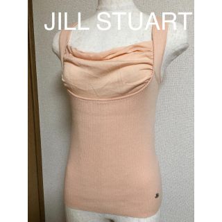 ジルスチュアート(JILLSTUART)のused♡ジルスチュアート ノースリーブカットソー♡サーモンピンク(カットソー(半袖/袖なし))