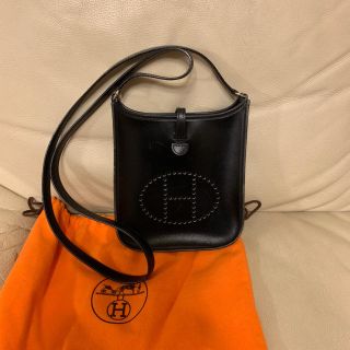 エルメス(Hermes)のホヌ様専用☆エルメス Hermes エブリン TPM 黒 ショルダーバッグ(ショルダーバッグ)