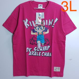 《新品》Drスランプ・アラレちゃん☆3Lビッグサイズ☆半袖Tシャツ・ピンク♪(Tシャツ/カットソー(半袖/袖なし))