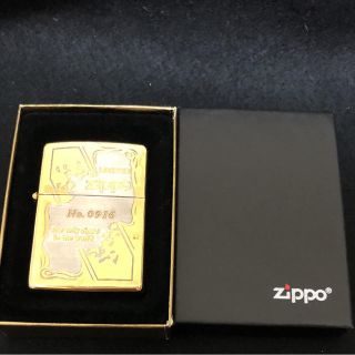 ジッポー(ZIPPO)のZippo 金メッキ限定品(タバコグッズ)