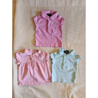 ラルフローレン(Ralph Lauren)の【美品】girl ラルフローレン ポロシャツ 80(Ｔシャツ)