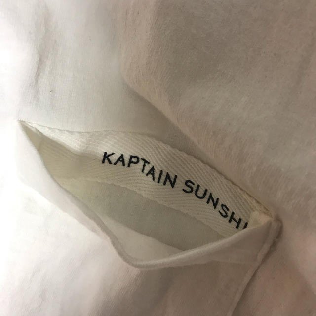 COMOLI(コモリ)のKaptain Sunshine West Coast salmon pink  メンズのトップス(Tシャツ/カットソー(半袖/袖なし))の商品写真