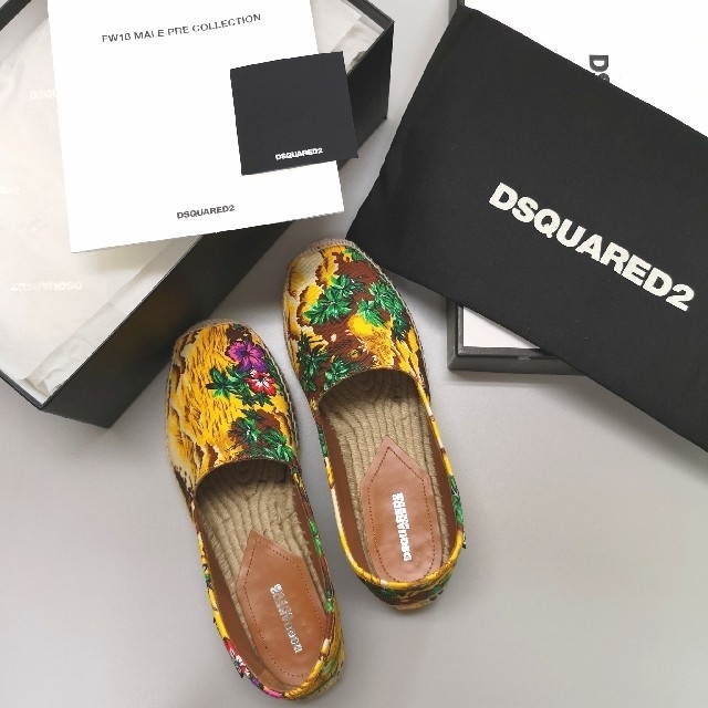 DSQUARED2(ディースクエアード)のDSQUARED ディースクエアード ジュートサンダル エスパドリーユ 新品 メンズの靴/シューズ(サンダル)の商品写真
