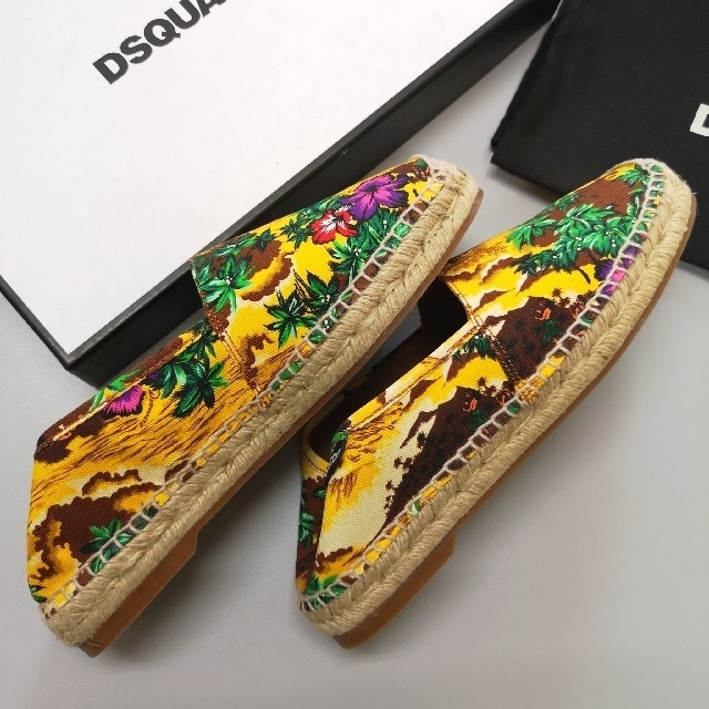 DSQUARED2(ディースクエアード)のDSQUARED ディースクエアード ジュートサンダル エスパドリーユ 新品 メンズの靴/シューズ(サンダル)の商品写真