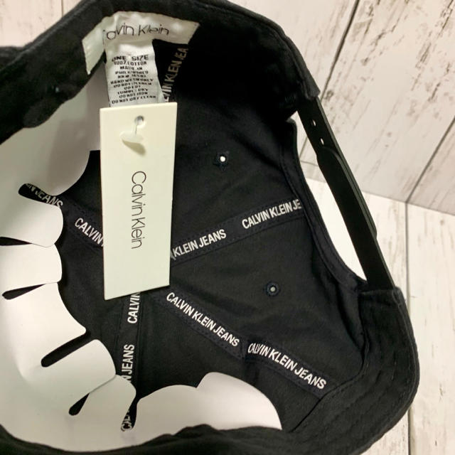 Calvin Klein(カルバンクライン)の新品 カルバンクライン CALVIN KLEIN  ロゴ キャップ メンズの帽子(キャップ)の商品写真