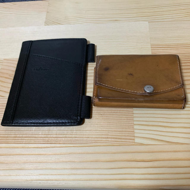 【予約中！】 アブラサス 小さい財布 セット 薄いメモ帳 ダンボーVer 折り財布