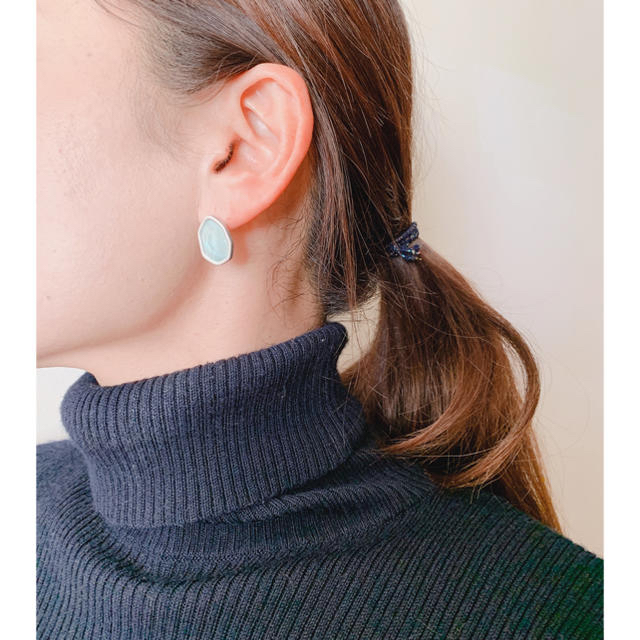 ete(エテ)のブルーストーンピアス💙 レディースのアクセサリー(ピアス)の商品写真