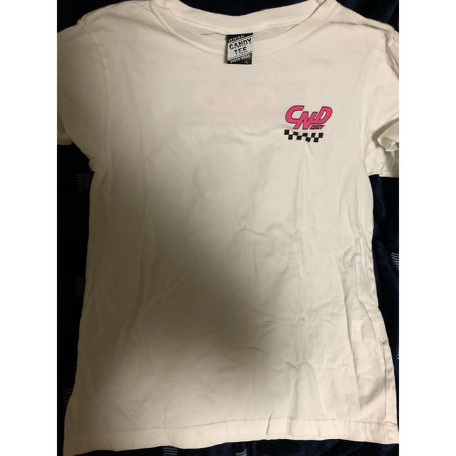 Candy Stripper(キャンディーストリッパー)のCNDバックプリントTシャツ レディースのトップス(Tシャツ(半袖/袖なし))の商品写真