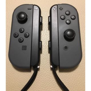 ニンテンドースイッチ(Nintendo Switch)の【ジャンク品】ニンテンドーSwitch Joy-Con[BLACK](家庭用ゲーム機本体)