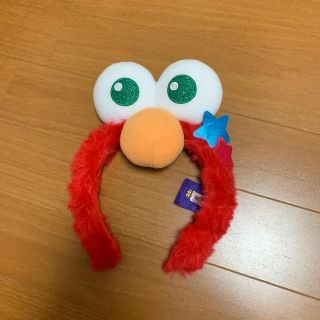 セサミストリート(SESAME STREET)の1日のみ使用✳︎カチューシャ エルモ ユニバーサルスタジオ限定(キャラクターグッズ)