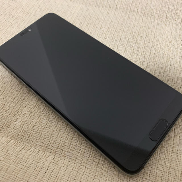 [HUAWEI P20/Midnight Blue/51092NAU] スマホ/家電/カメラのスマートフォン/携帯電話(スマートフォン本体)の商品写真