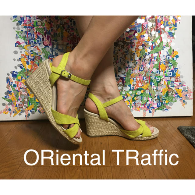 ORiental TRaffic(オリエンタルトラフィック)のORiental TRaffic アンクルベルトサンダル レディースの靴/シューズ(サンダル)の商品写真