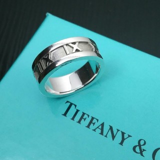 ティファニー(Tiffany & Co.)のティファニーリング アトラス 《 正規品 》　　　　　    セミワイド  美品(リング(指輪))
