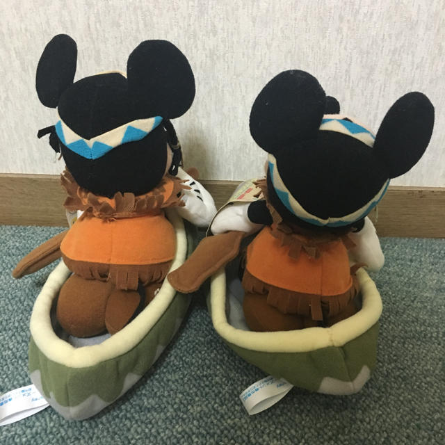 ミニーマウス(ミニーマウス)のレア品】Disney2002＊ボートスタイルミニー2体 エンタメ/ホビーのおもちゃ/ぬいぐるみ(キャラクターグッズ)の商品写真