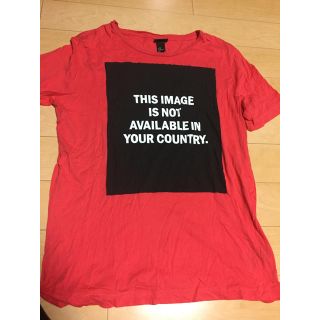 エイチアンドエム(H&M)の値下げ！H&M ピンク Tシャツ(Tシャツ/カットソー(半袖/袖なし))