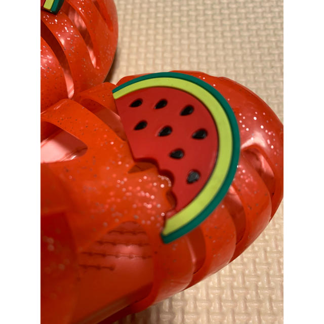 crocs(クロックス)の一度のみ使用 クロックスキッズサンダル 女の子 キッズ/ベビー/マタニティのベビー靴/シューズ(~14cm)(サンダル)の商品写真