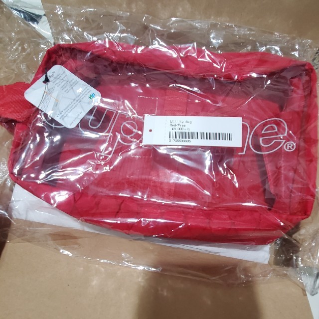 新品 supreme シュプリーム Utility Bag
red
