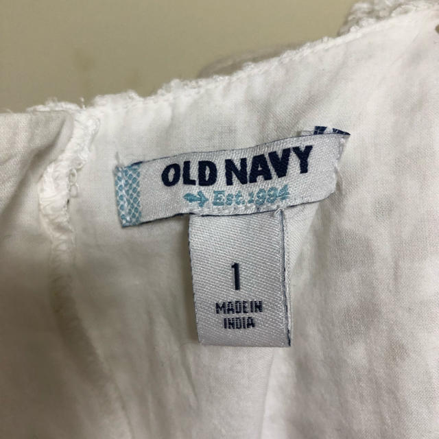 Old Navy(オールドネイビー)のレースワンピース♡白 レディースのワンピース(ひざ丈ワンピース)の商品写真