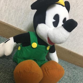 ミニーマウス(ミニーマウス)のレア品】Disney1997＊ミッキーぬいぐるみ(キャラクターグッズ)