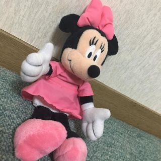 ミニーマウス(ミニーマウス)のレア品】TOMY＊Disneyミニーぬいぐるみ(キャラクターグッズ)