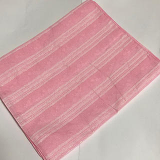 浴衣帯 子供用 兵児帯 オーガンジー レース 飾り帯 横段に桜模様織出しピンク(浴衣帯)