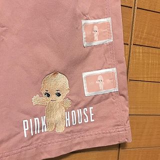 ピンクハウス(PINK HOUSE)の【新品】ピンクハウス キューピー刺繍スカート(ロングスカート)