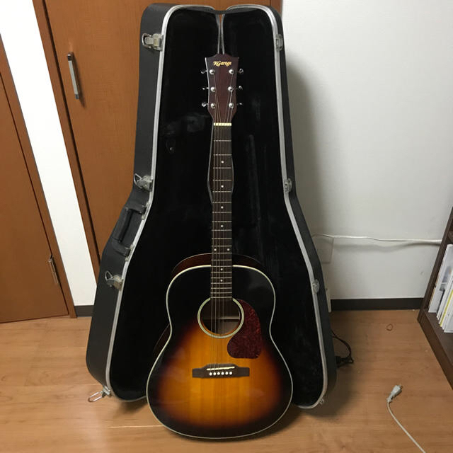 k-garage アコースティックギター ケース/ピック付きの通販 by namayasai3101's shop｜ラクマ