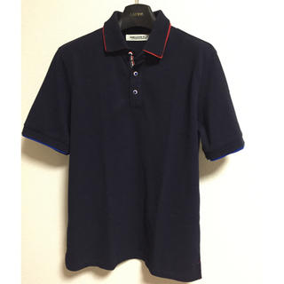 シンプリシテェ(Simplicite)の二重襟　青い目玉ボタン　シャツ　simplicite plus(Tシャツ/カットソー(半袖/袖なし))