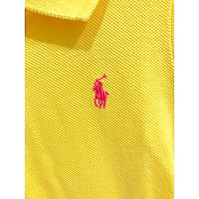 Ralph Lauren(ラルフローレン)のRalph Lauren ラルフローレン 1P 半袖 ワンピース 80 イエロー キッズ/ベビー/マタニティのベビー服(~85cm)(ワンピース)の商品写真