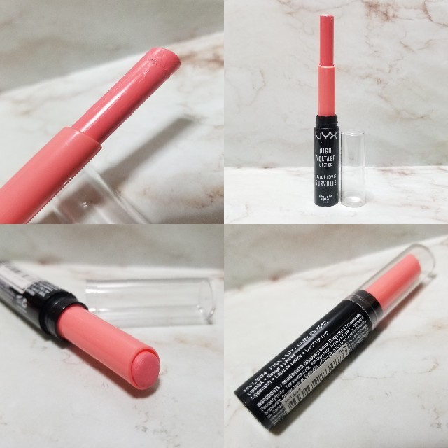 NYX(エヌワイエックス)のBarbie様専用♥︎︎NYX♥︎HIGH VOLTAGE LIPSTICK3点 コスメ/美容のベースメイク/化粧品(口紅)の商品写真