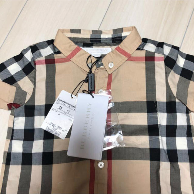 BURBERRY(バーバリー)のyu _様専用 バーバリー 12M 80 ノバチェックシャツ キッズ/ベビー/マタニティのベビー服(~85cm)(シャツ/カットソー)の商品写真