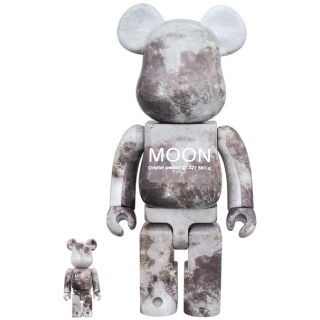 メディコムトイ(MEDICOM TOY)の送料込み MOON BE@RBRICK 100% 400% ベアブリック 新品(その他)