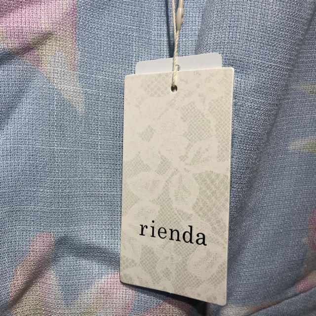 rienda(リエンダ)の【新品未使用】rienda リエンダ ワンピース size S 定価7,750円 レディースのワンピース(その他)の商品写真