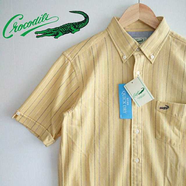 Crocodile - 766 新品 タグ付 クロコダイル マルチストライプ