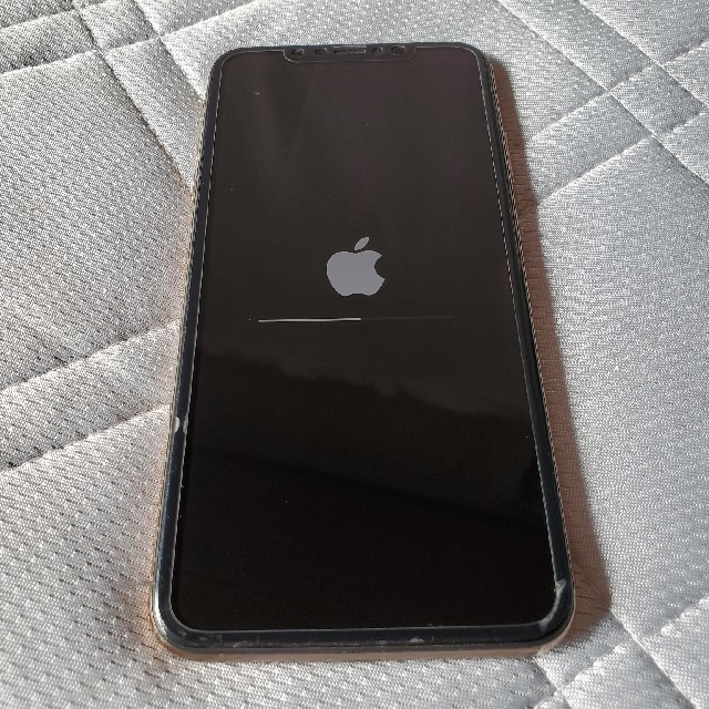 au iPhoneXS MAX256GB ゴールド　10ヶ月使用美品