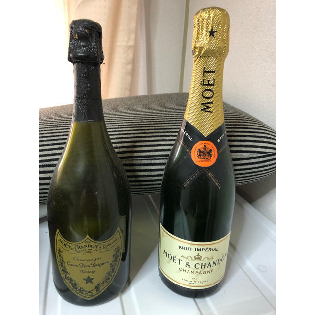 Dom Pérignon(ドンペリニヨン)のイミテーションボトル 食品/飲料/酒の酒(シャンパン/スパークリングワイン)の商品写真