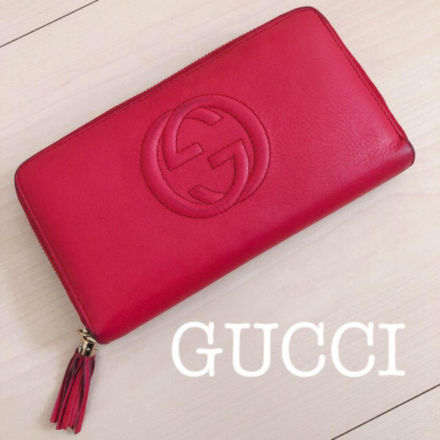 Gucci グッチ Gucci ピンク 財布 長財布の通販 By プロフお読み下さい Mr グッチならラクマ