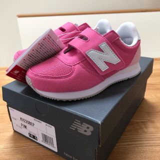 ニューバランス(New Balance)の新品 ニューバランス スニーカー ピンク 18.5(スニーカー)